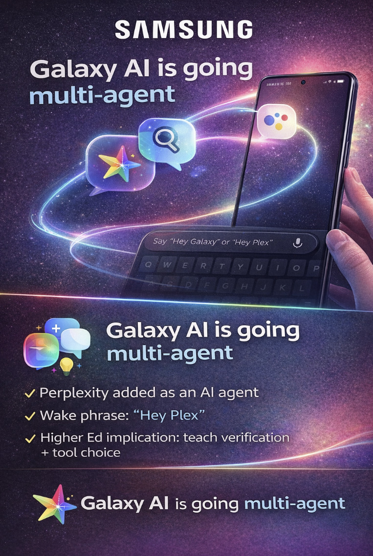 Read more about the article Samsung just signalled where “everyday AI” is heading: MULTI-AGENT, not just one assistant.