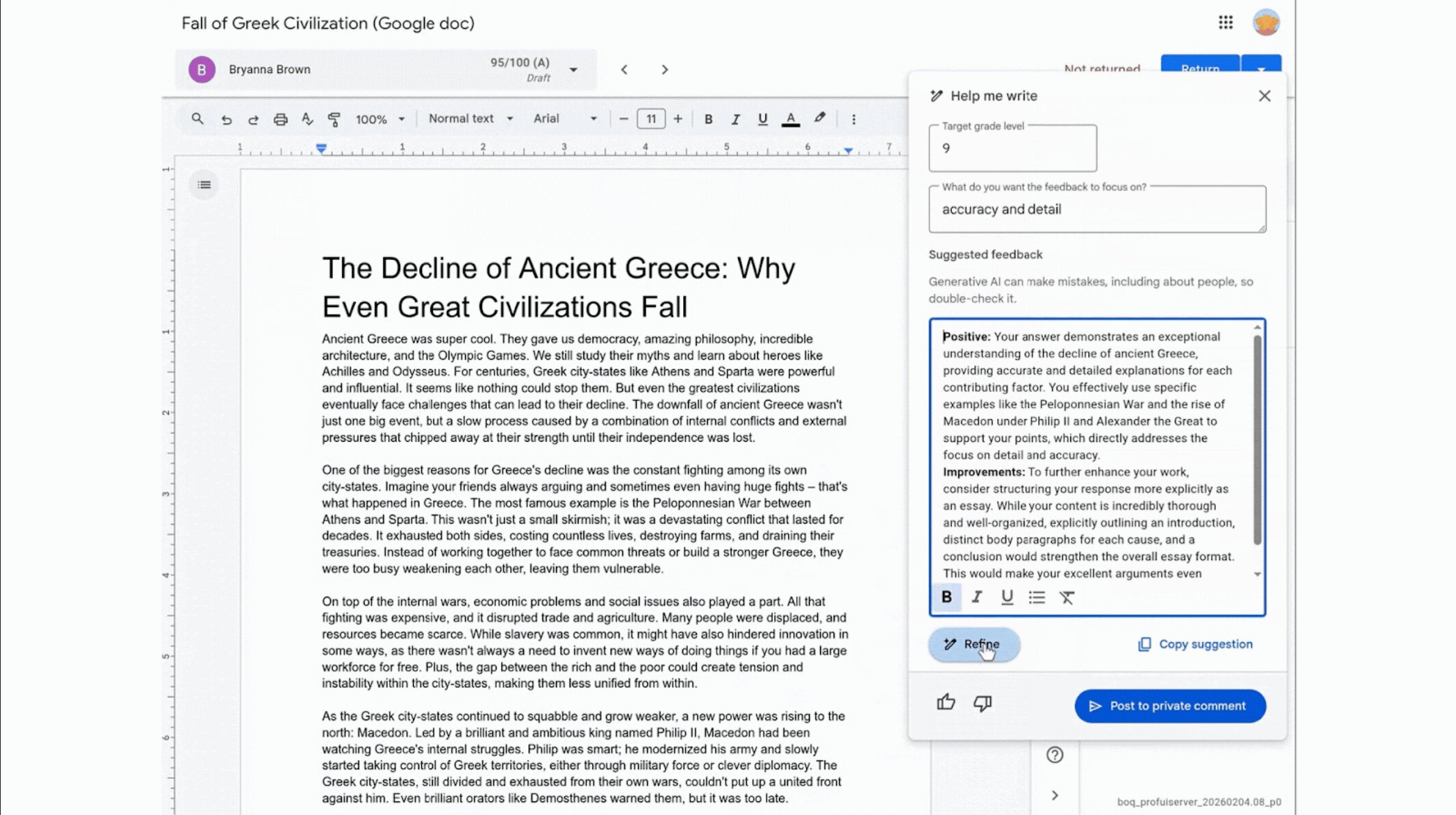 Read more about the article Google Classroom just introduced AI-suggested written feedback inside the grading workflow