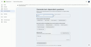 Read more about the article Create Questions Directly in Google Classroom with Gemini